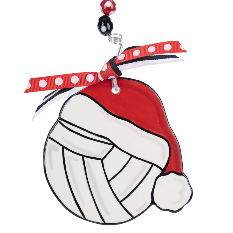 Volleyball Flat Ornament